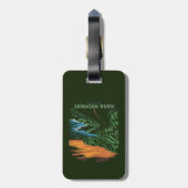 ハナハイウェイマウイハワイVista ラゲッジタグ (裏面縦)