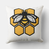 ハナバエ遠くにイ クッション (裏面)