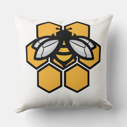 ハナバエ遠くにイ クッション (裏面)