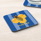 ハナバエ遠くにイ コースター (左側)