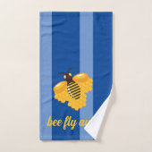 ハナバエ遠くにイ バスタオルセット (ハンドタオル)