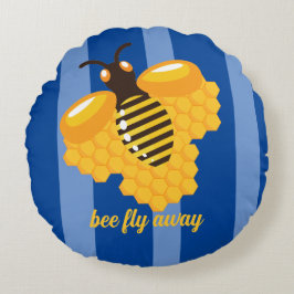 ハナバエ遠くにイ ラウンドクッション