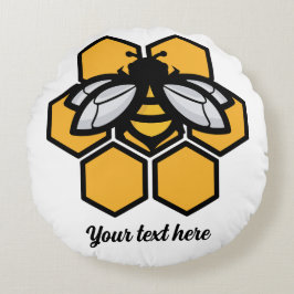 ハナバエ遠くにイ ラウンドクッション