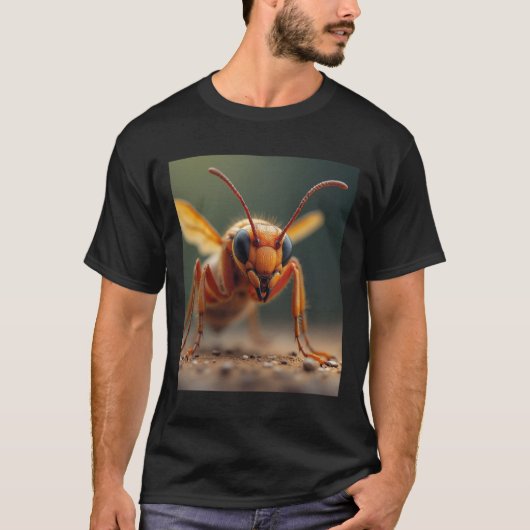 ハナバチ Tシャツ (正面)
