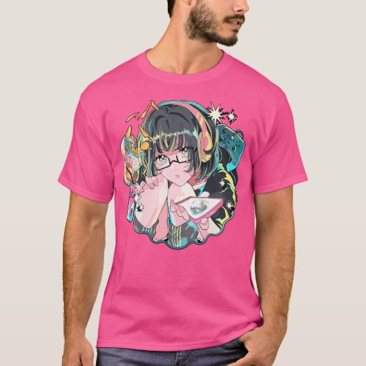 ハナビエアートデザイン Tシャツ (正面)