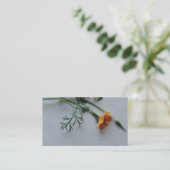 ハナビシソウの名刺 名刺 (スタンド正面)