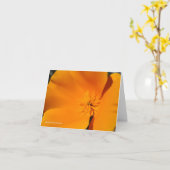 ハナビシソウ カード (黄色い花)