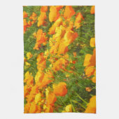 ハナビシソウ キッチンタオル (縦)