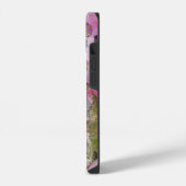 ハナミズキのアートフルデザイン iPhoneケース (左側面)