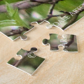 ハナミズキの木に棲む鳥 ジグソーパズル (側面)