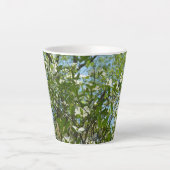 ハナミズキの枝春 カフェラテマグ (正面)