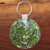 ハナミズキの枝春 キーホルダー (正面)