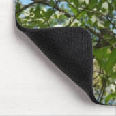 ハナミズキの枝春 マウスパッド (コーナー)