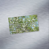 ハナミズキの枝春 マグネット名刺 (インサイチュ)