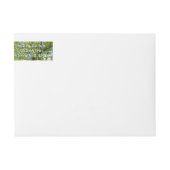 ハナミズキの枝春 ラップアラウンドラベル (正面)