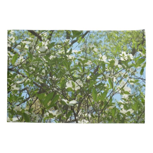 ハナミズキの枝春 枕カバー (裏面)