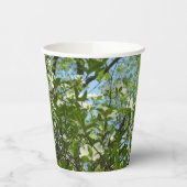 ハナミズキの枝春 紙コップ (左)