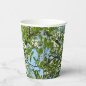 ハナミズキの枝春 紙コップ (右)