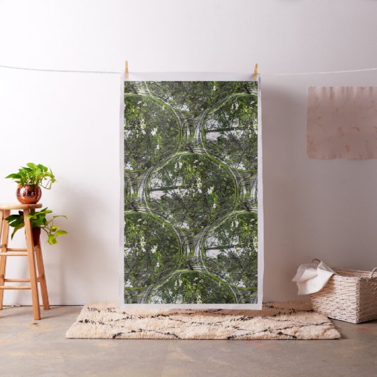 ハナミズキの泡….. ファブリック (インサイチュ)