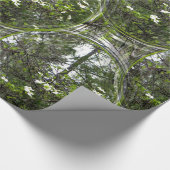 ハナミズキの泡…... ラッピングペーパー (角)