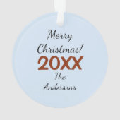 ハナミズキの灰色葉リス オーナメント (裏面)