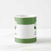 ハナミズキの花と名前コーヒーマグ コーヒーマグカップ (中央)