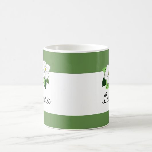 ハナミズキの花と名前コーヒーマグ コーヒーマグカップ (中央)