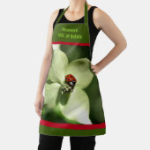 ハナミズキの花のラディバパーソナライズされたグ エプロン (インサイチュ)