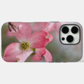ハナミズキの花の自然ピンクiPhoneケース Case-Mate iPhoneケース (裏面 (横))