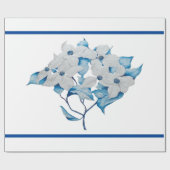 ハナミズキの花を包む紙 ラッピングペーパー (フラット)