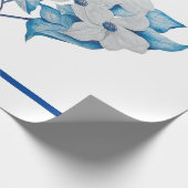 ハナミズキの花を包む紙 ラッピングペーパー (角)