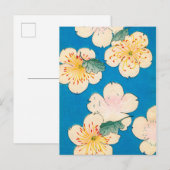 ハナミズキプリント ポストカード (正面/裏面)