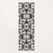 ハナミズキ花のラディバグ抽象芸術自然 ヨガマット (正面)