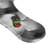 ハナミズキ花の自然模様 カッティングボード (角)