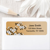 ハナミズキ花 ラベル (インサイチュ)