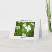 ハナミズキ カード (正面)