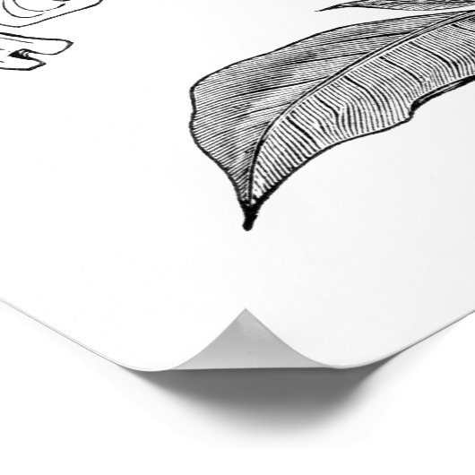 ハナミズキ ポスター (角)