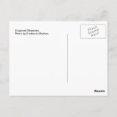 ハナミズキ ポストカード (裏面)