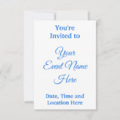 ハナミズキ 招待状 (裏面)