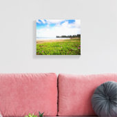 ハナリーベイカウアイハワイビーチ花 キャンバスプリント (インサイチュ (リビング))