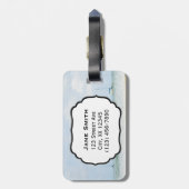 ハナリーベイカウアイハワイビーチ&ボーツ ラゲッジタグ (裏面縦)