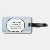 ハナリーベイカウアイハワイビーチ&ボーツ ラゲッジタグ (裏面横)