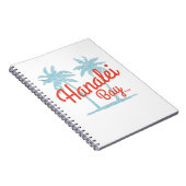 ハナリーベイハワイ島カウアイ土産ショットG ノートブック (右側)