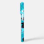 ハナレイハワイアンハイビスカスフローラティール(緑がかった色) Case-Mate iPhoneケース (裏面 / 左)