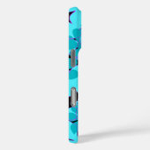 ハナレイハワイアンハイビスカスフローラティール(緑がかった色) Case-Mate iPhoneケース (裏面 / 右)