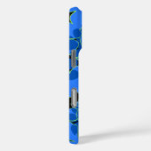 ハナレイハワイアンハイビスカスフローラブルー Case-Mate iPhoneケース (裏面 / 右)