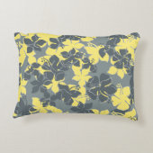 ハナレイハワイアンハイビスカス迷彩柄フローラ アクセントクッション (裏面)