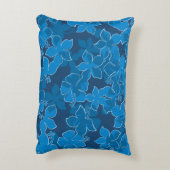 ハナレイハワイアンハイビスカス迷彩柄フローラ アクセントクッション (裏面(縦))