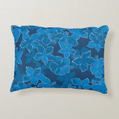 ハナレイハワイアンハイビスカス迷彩柄フローラ アクセントクッション (裏面)