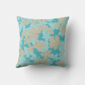 ハナレイハワイアンハイビスカス迷彩柄フローラ クッション (裏面)